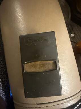 Vintage Genie 1-Button Garage Door Opener Remote Transmitter